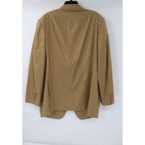 Sartoria partenopea sport coat mens 48 3 button half lined Italy‎ made cotton - Picture 4 of 16